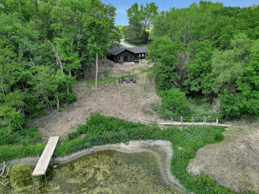 Aerial View of Property